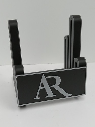 Large AR Acoustic Research  Turntable Now Playing Record Display Stand –