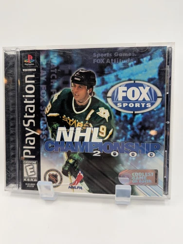 NHL Championship 2000 (Sony PlayStation 1, 1999) CiB, Next Business Day Shipping