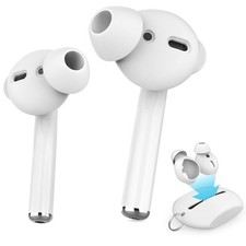 Apple AirPods Earbud Covers 3 Pairs Silicone Ear Pads Noise Reduction Comfort