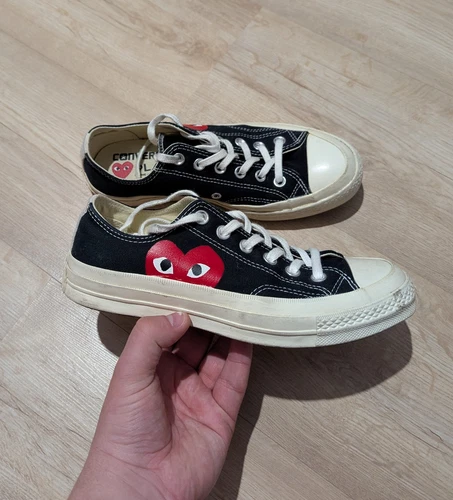 Converse Comme des Garçons Play x Chuck 70 2015 basse nere