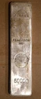 5 kilo Geiger Edelmetalle 160.77 oz SILVER BAR 5000 g HUGE rare vintage INGOT*