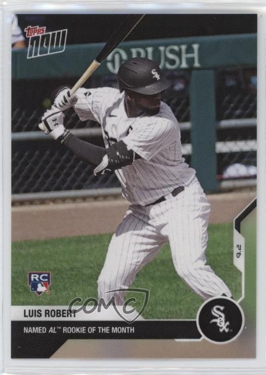 2020 Topps Now /4577 Luis Robert #204 Rookie RC zg6