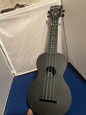 Kala Learn To Play Color Chord Ukulele with Tote Bag, Black