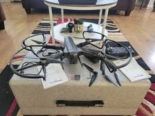 Ruko F11 4K Camera Drone with 2 Axis-Gimbal - Gray & E88 Drone Bundle