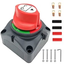 Battery Disconnect Switch 12V 24V 48V Master Isolator Upgrade Battery Switch