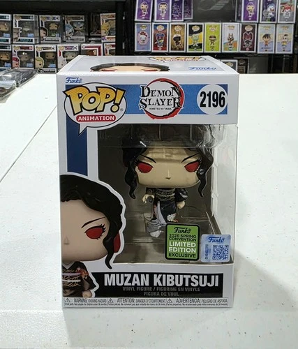Demon Slayer Funko Pop Muzan Kibutsuji Metallic ECCC 2026 Share Exclusive # 2196