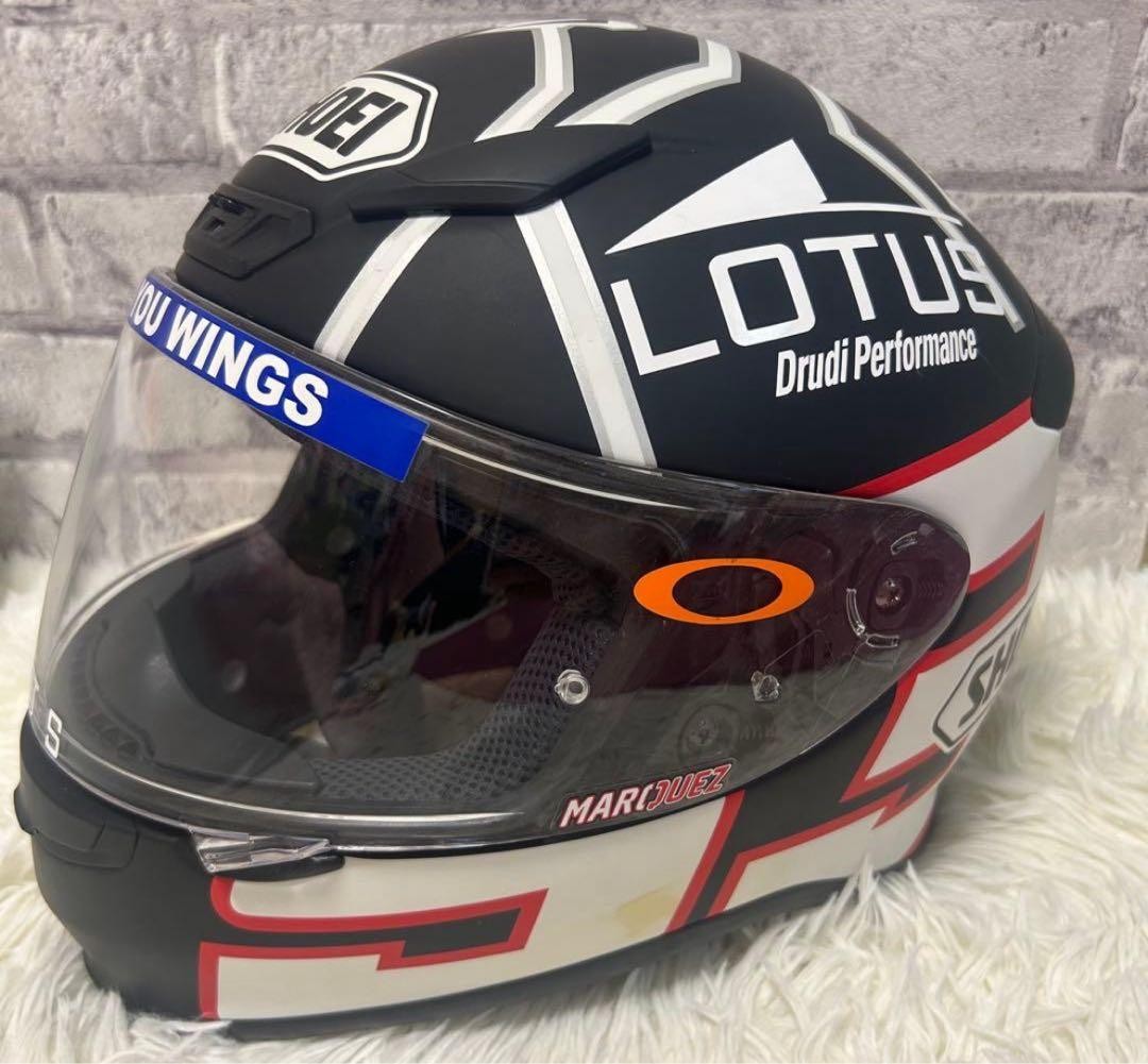 SHOEI Z-7 マルケス ブラックアント SHOEI Z-7 MARQUEZ BLACK ANT Full Face Helmet Size M 57cm Marc