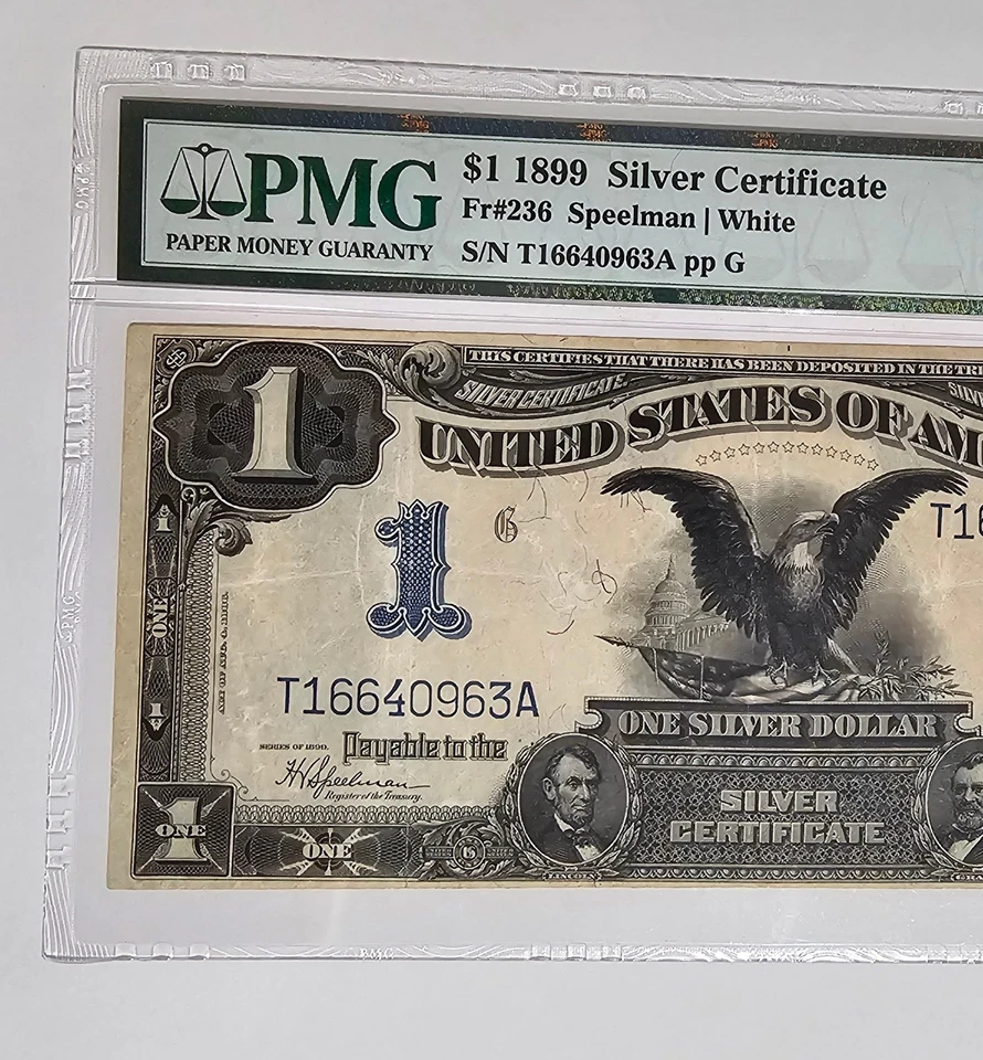 (LD) $1 1899 Silver Certificate Fr#236 Speelman/White - Image 2 of 4