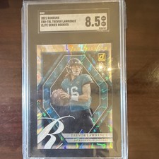 SGC 8.5 2021 Donruss Trevor Lawrence #ESR-TRL Elite Rookies Jaguars