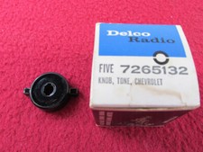 Nos 1960-1980 Chevy Pontiac Buick Olds Delco Radio Winged Knob 7265132