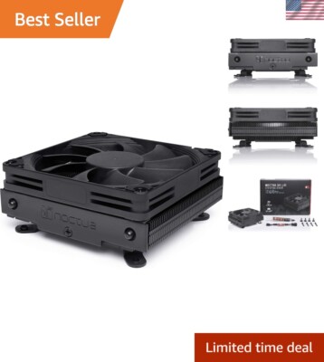 NH-L9i chromax.Black, Premium Low-Profile CPU Cooler for Intel & Black
