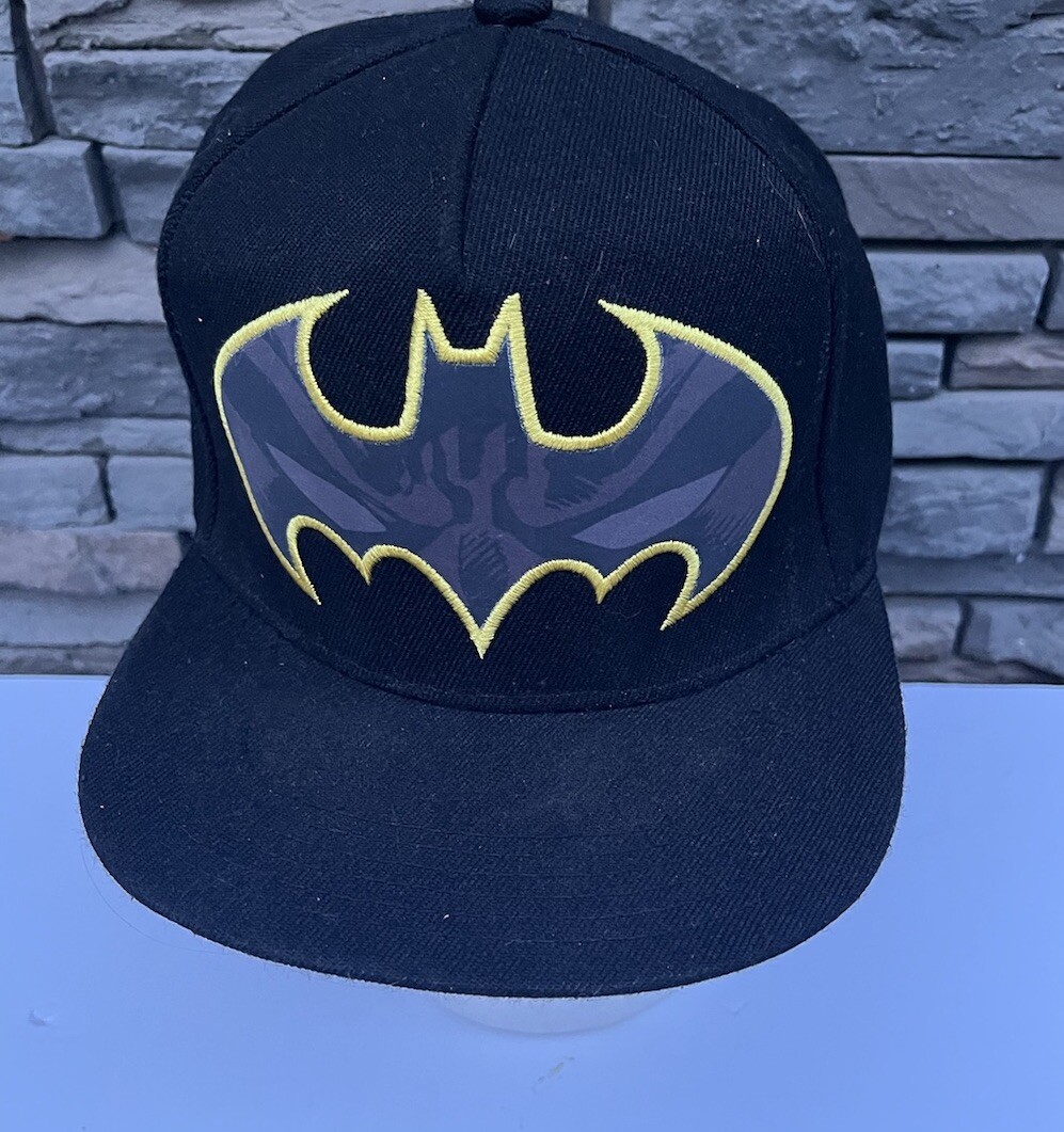 Batman Hat DC Comics Adjustable  Snap Back Embroi… - image 1