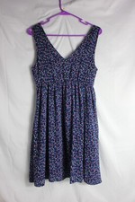American Eagle Outfitters Womans Sz 4 Zipper Sides Hearts Dress