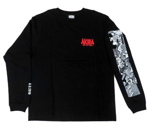 AKIRA ART OF WALL T-shirt/Cut & Sewn Black Size S | eBay