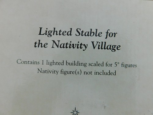 Fontanini 5” Scale 20pc Nativity Figurines w/ Lighted Stable w/ Original Box - Picture 15 of 15