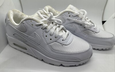 Nike Air Max 90 Women's Sneakers Tennis Shoes White DH0569-100 Sz