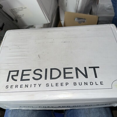 Resident Serenity Sleep Bedding Bundle twin XL  741-GWPBundle-TXL White