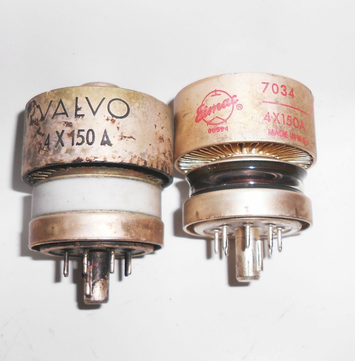 Röhren Nachlaß Eimac 7034 Valvo 4CX250B, 4X150A, QEL1/150 