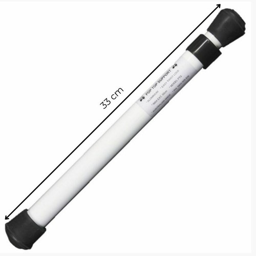 Set of 4 White Pop Top / Poptop Caravan Roof Support Poles - 50cm Extension - Picture 4 of 4