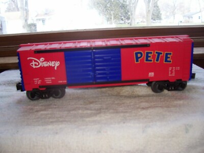 lionel disney pete and goofy jumping box car no. 6-36782