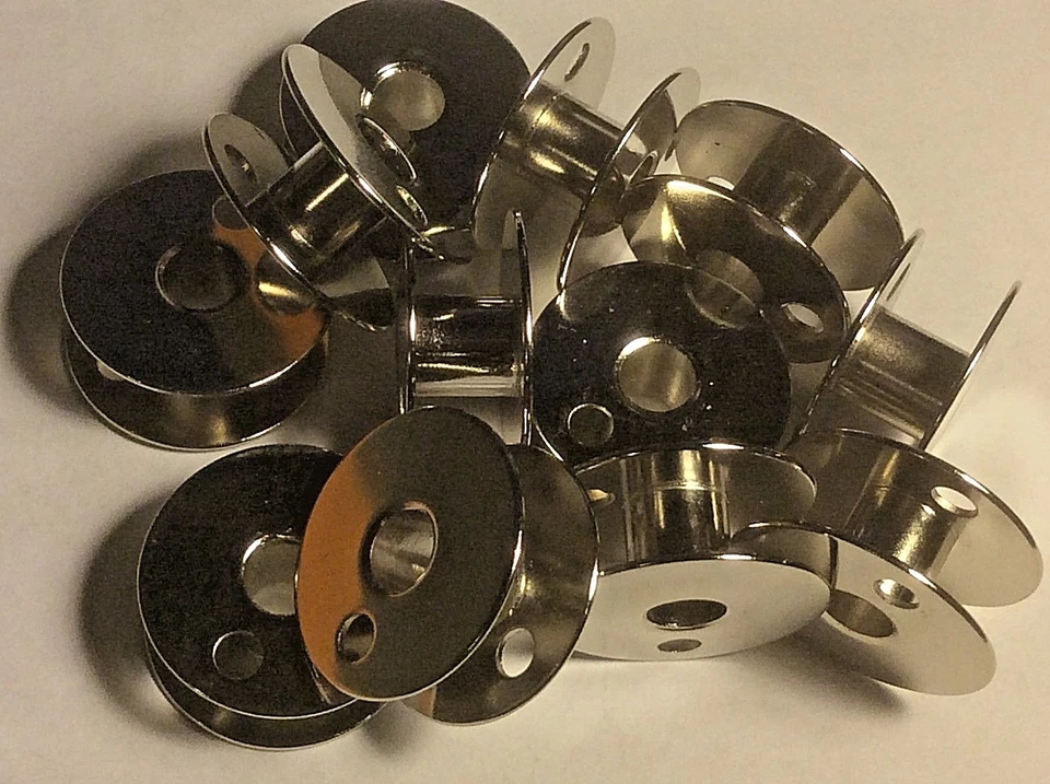 20 Metal Sewing Machine Bobbins Fit Consew Commercial Models 139 225 227 228 229 - Image 2 of 4