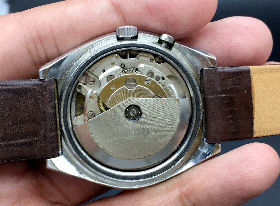 Vintage Ricoh Crystal Automatic 21ewels Day/Date Mens Wrist watch eBay