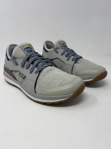 Lems Mesa Womens Trail Shoes Size 7B Lunar Gray Low Top Sneakers Vegan Knit