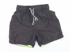 George Boys Green Polyester Blend Utility Shorts Size 6-7 Years Reg