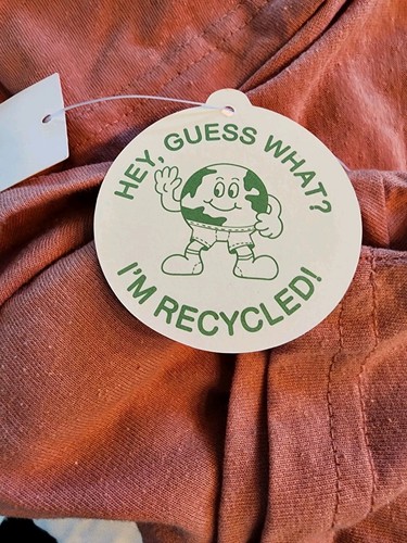 Urban Outfitters Recycled Tee in Rose Size M New With Tags - Picture 8 of 8