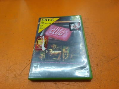       Fight Club Xbox **Empty Case** 