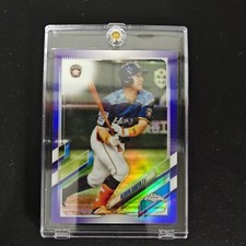 2021 Topps Chrome Npb Purple Refractor #212 Kenshi Sugiya /299