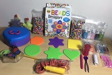 Creative Kids Beads Designer Kit DIY Multi Craft Fun Child Activity