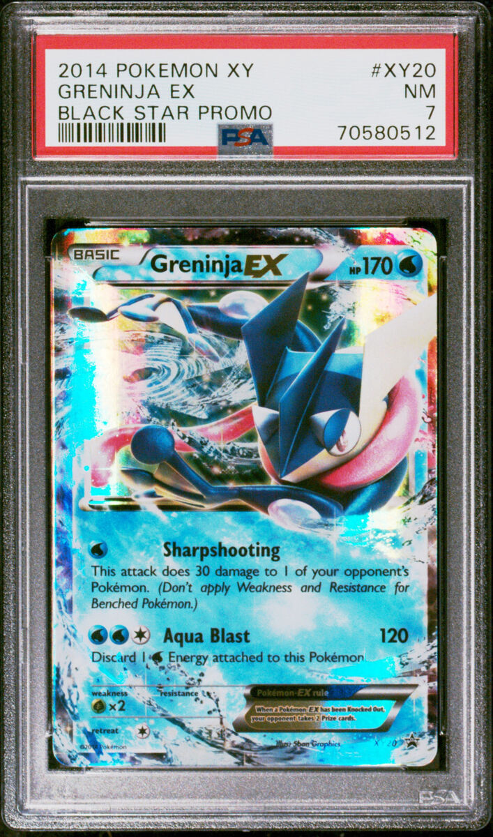 2014 Pokemon TCG XY Black Star Promo XY20 Greninja EX PSA 7 2014 Pokemon TCG XY Black Star Promo XY20 Greninja EX PSA 7