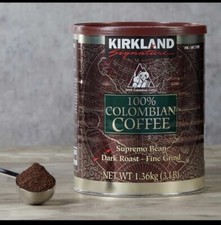 2 Packs kirkland signature 100 colombian coffee 3 LB total 6 LB