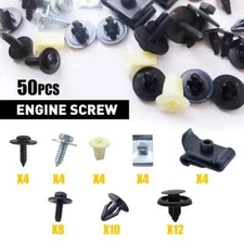 50pcs For Toyota Lexus Fender Liner Grommet Clips Fastener Retainer Bumper