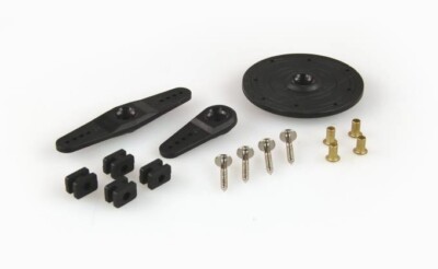 Hitec Heavy Duty Regular Horn und Hardware Set für RC Servos Boote Neu PN 55710