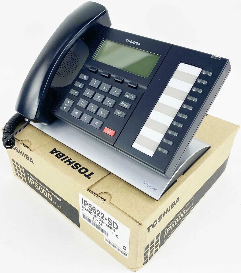 Toshiba IP5622-SD IP Phone - New - Unused - Image 3 of 4