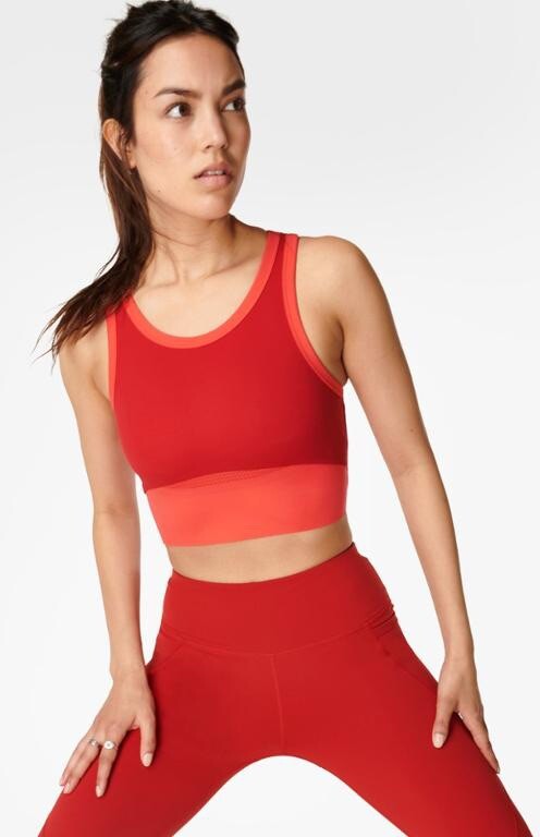 NEW Sweaty Betty Power Frame Workout Tank Sports Bra - SB6417