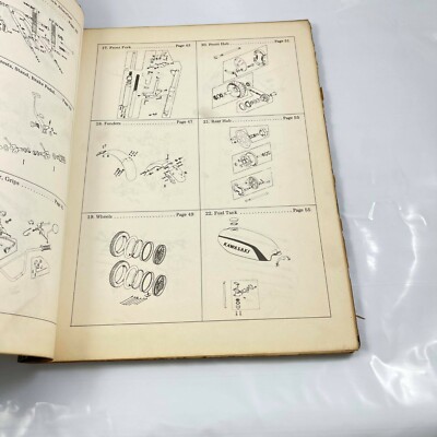 Kawasaki KS125 1974 Parts list Catalog Manual Genuine Japan Used P