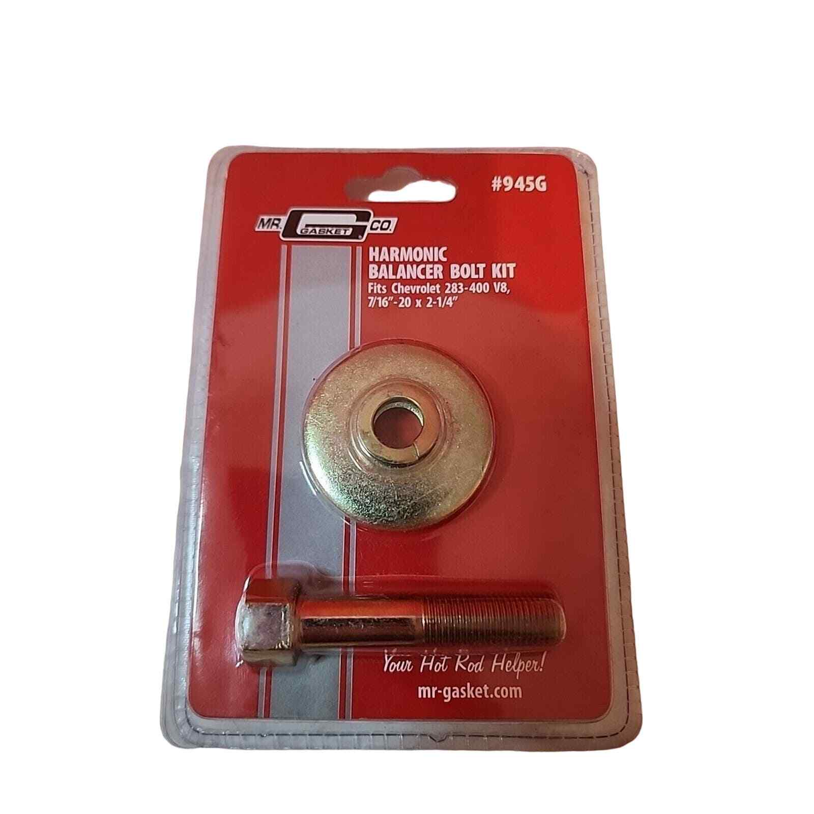 Mr Gasket 945G Ultra Seal Harmonic Balancer Bolt/Washer Kit eBay