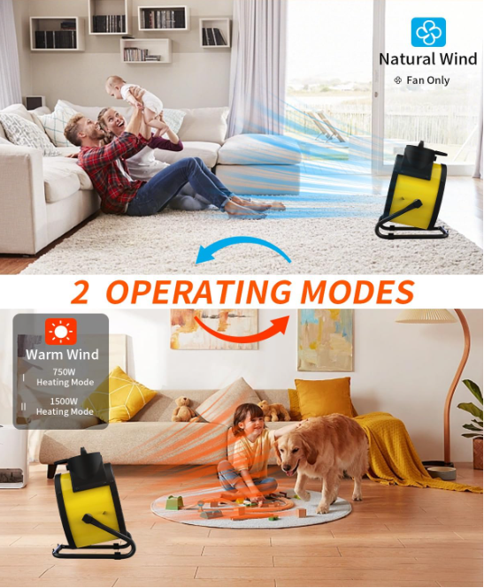 International Portable Patio Heater Outdoor Electric Garage Heaters