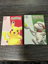 Pok mon McDonalds Happy Meal Match Battle Cards -Box 1 8 New 2022