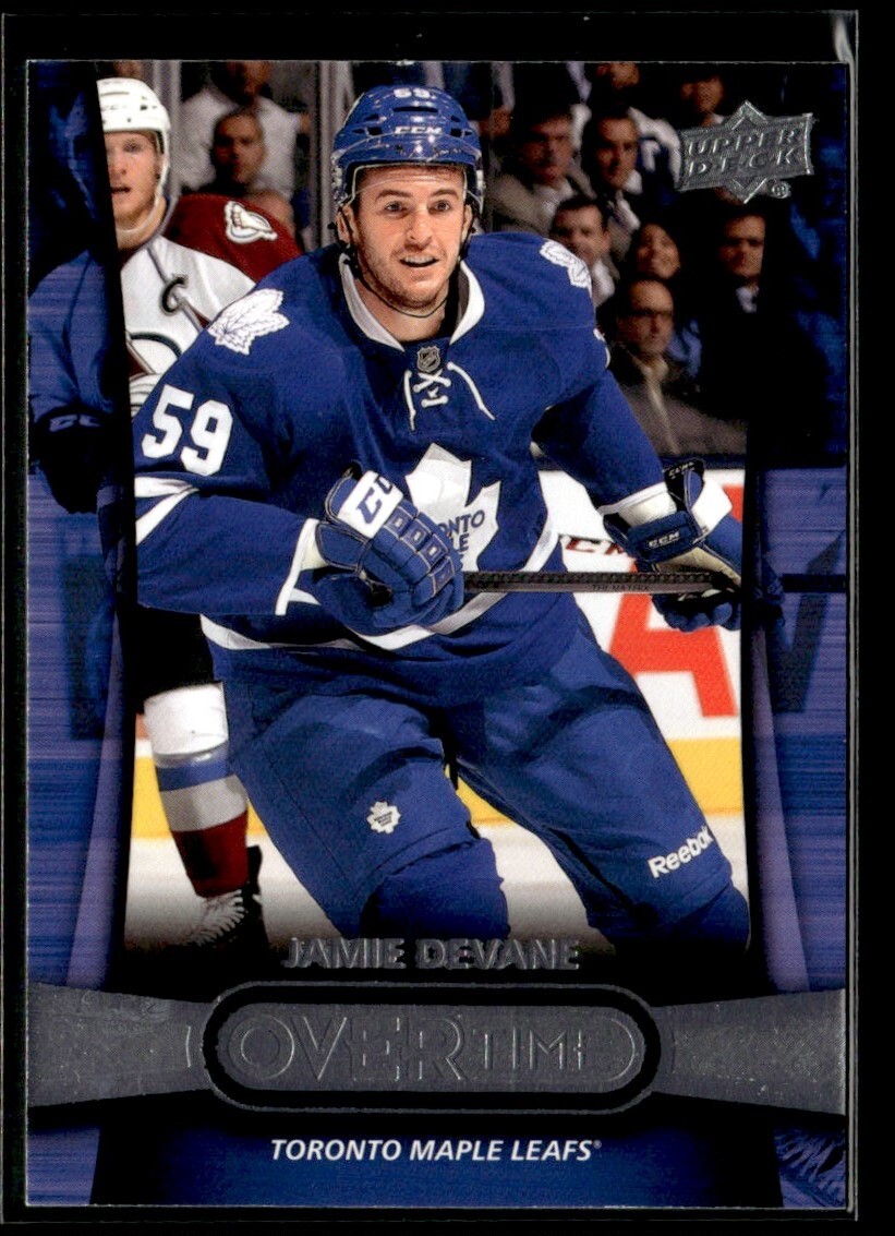 2013-14 Upper Deck Overtime Jamie Devane Toronto Maple Leafs #63