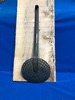 Antique Primitive Large Long 19 1/2 " Skimmer Slotted Ladle — photo 6