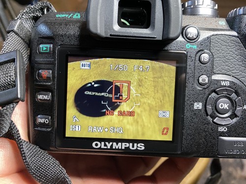 Olympus EVOLT E-510 10.0MP DSLR Camera Kit w/ 14-42mm Lens Tested NO BATTERY - Picture 2 of 21