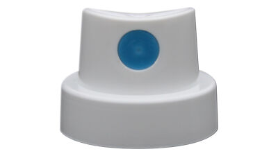 Sprühkopf Weiss-Blau Skinny-Cap (1 Stück)