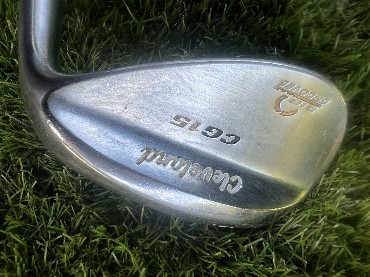 Cale De Sable (sand Wedge) Cleveland CG15 Black Pearl ZIP Grooves - 58° - Bounce 12° - Droitier - Occasion