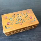 vintage wooden jewelry box