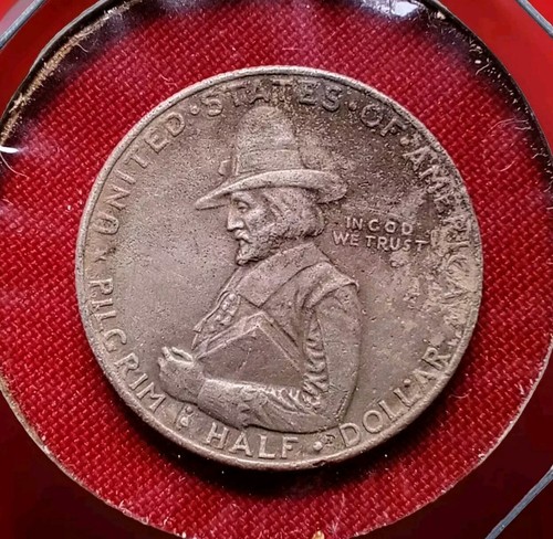 1920-D Pilgrim Commemorative Half Dollar, Solid Gem BU++