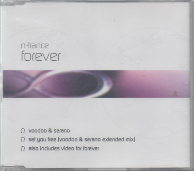 N-Trance Forever Maxi CD NEU Voodoo & Serano Set You Free Also Includes Video